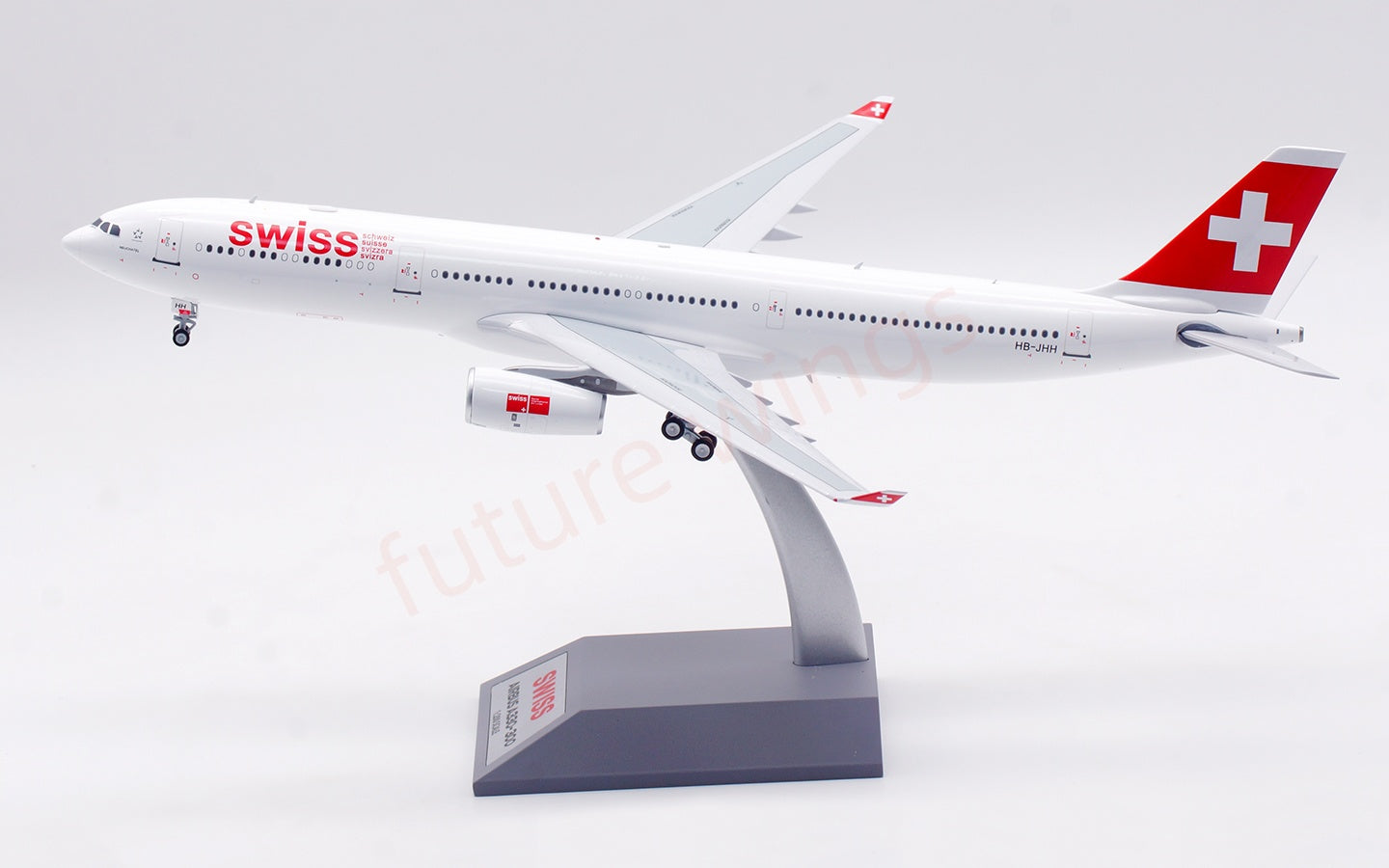 1:200 InFlight200 Swiss A330-300 HB-JHH Aircraft Model With Stand