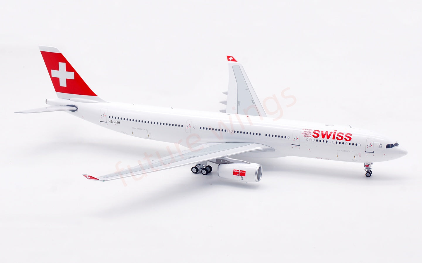 1:200 InFlight200 Swiss A330-300 HB-JHH Aircraft Model With Stand