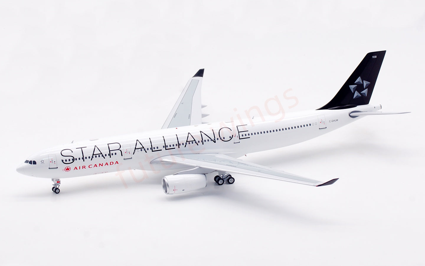 1:200 B-Models(InFlight200) Air Canada A330-300 C-GHLM Aircraft Model With Stand