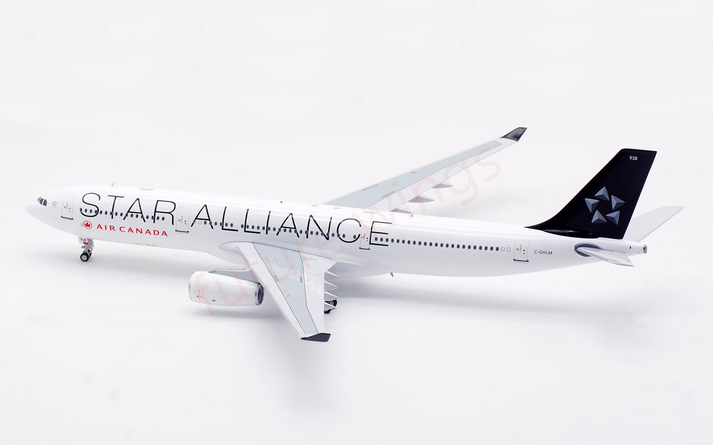 1:200 B-Models(InFlight200) Air Canada A330-300 C-GHLM Aircraft Model With Stand