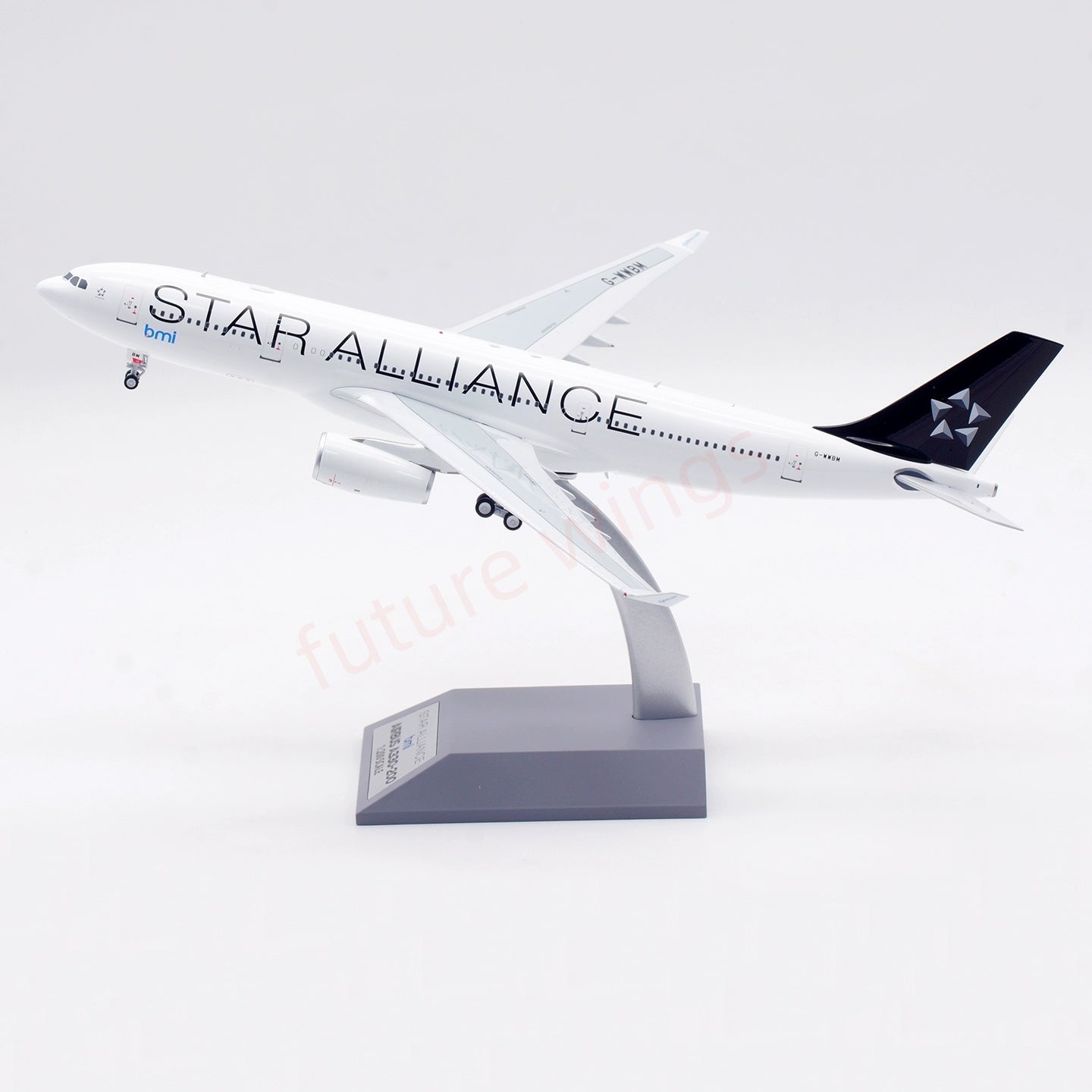 1:200 InFlight200 BMI A330-200 G-WWBM Aircraft Model With Stand