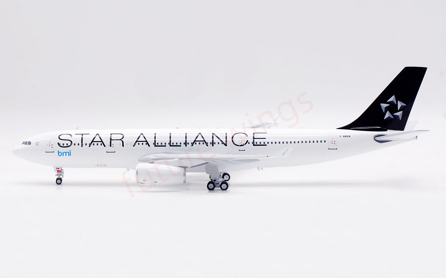 1:200 InFlight200 BMI A330-200 G-WWBM Aircraft Model With Stand