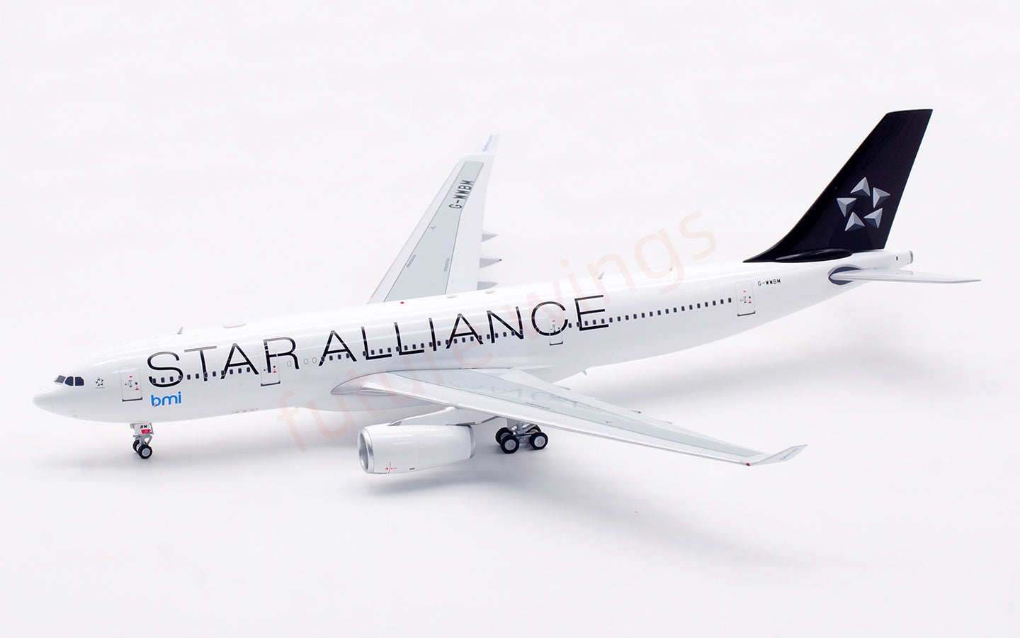 1:200 InFlight200 BMI A330-200 G-WWBM Aircraft Model With Stand
