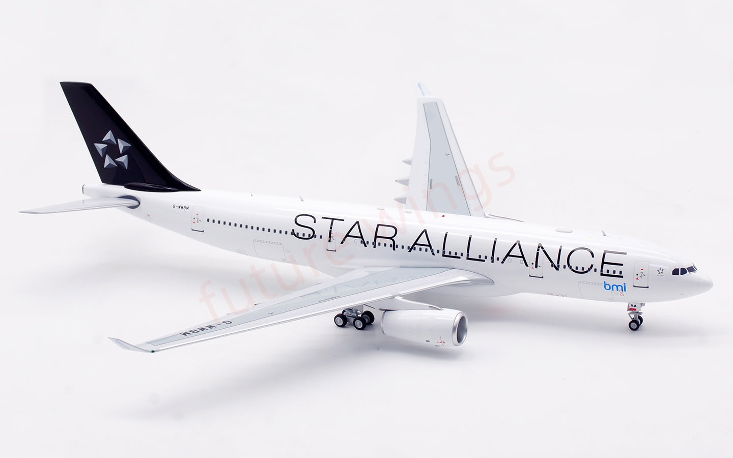 1:200 InFlight200 BMI A330-200 G-WWBM Aircraft Model With Stand