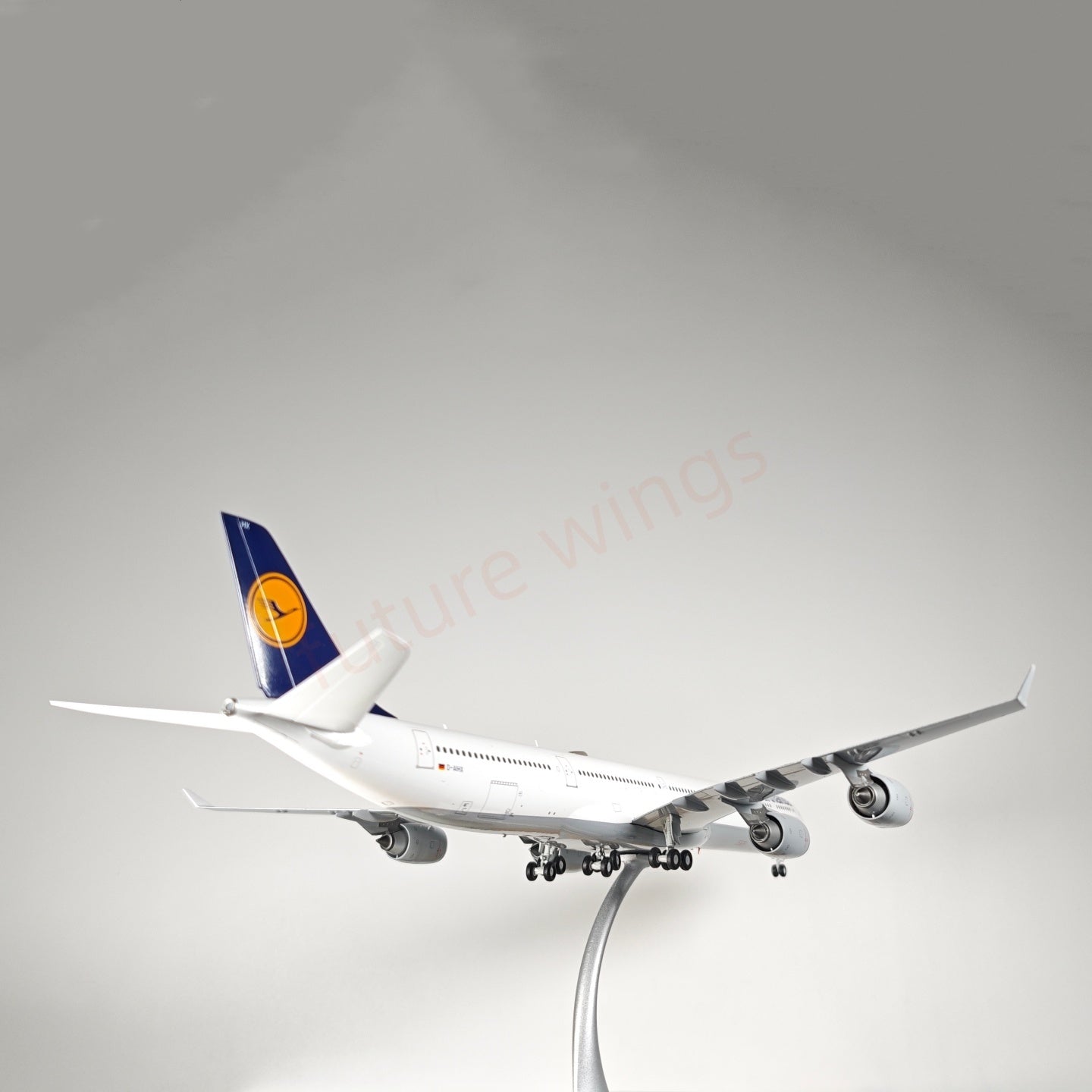 1:200 Z² Model(JC Wings) Lufthansa Airlines A340-600 D-AIHX Diecast Aircraft Model With Stand