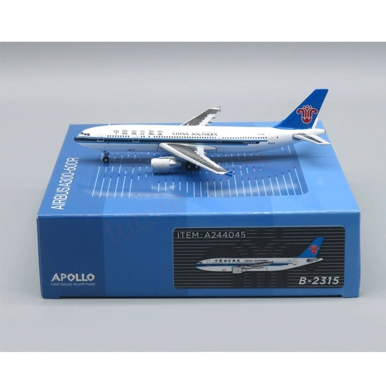 1:400 Apollo China Southern Airlines A300-600R B-2315 B-2323 B-2328 Aircraft Model+Free Tractor