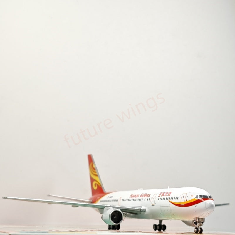 1:400 Geministar Hainan Airlines B767-300ER B-2491 Aircraft Model+Free Tractor