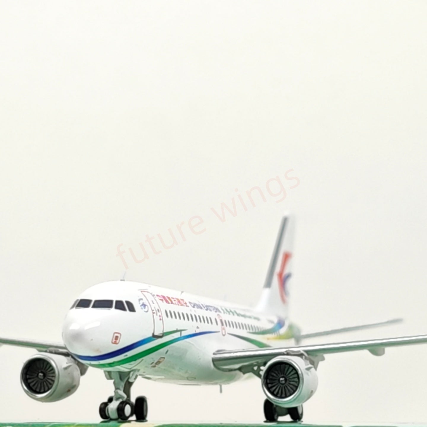 1:400 Geministar China Eastern Airlines A319 B-6452 B-6458 Aircraft Model+Free Tractor