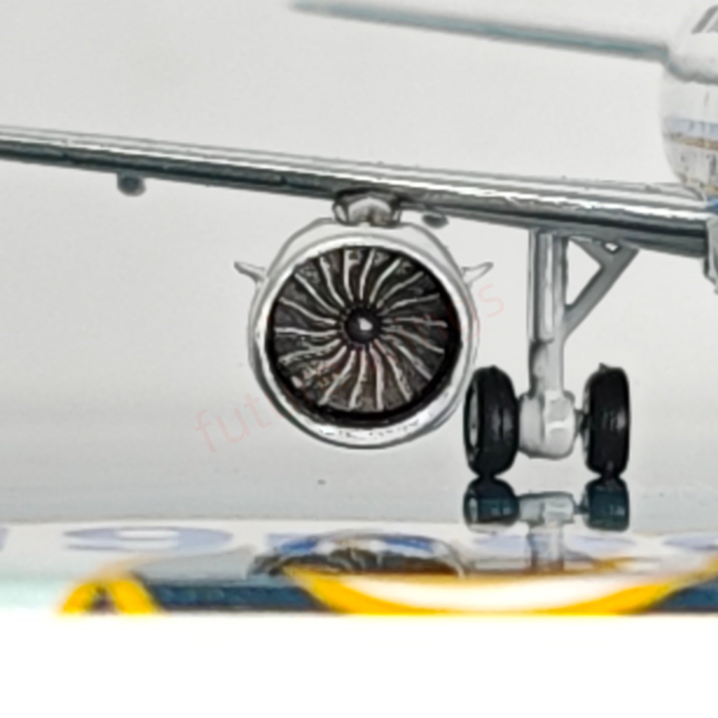 1:400 Geministar China Southern Airlines A319neo B-32AU B-32JJ Aircraft Model+Free Tractor