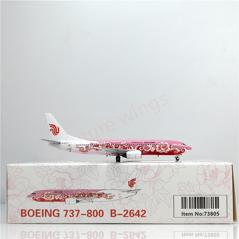 1:400 Geministar Air China B737/A320-200 "Peony Livery" Aircraft Model+Free Tractor