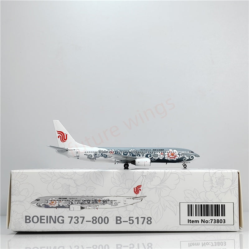 1:400 Geministar Air China B737/A320-200 "Peony Livery" Aircraft Model+Free Tractor