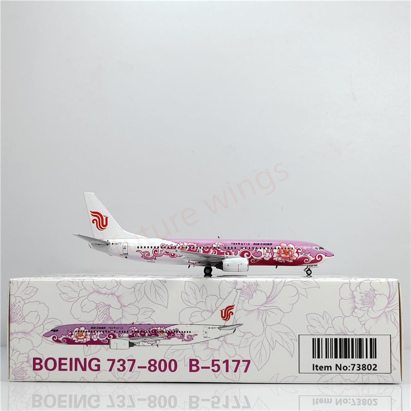 1:400 Geministar Air China B737/A320-200 "Peony Livery" Aircraft Model+Free Tractor