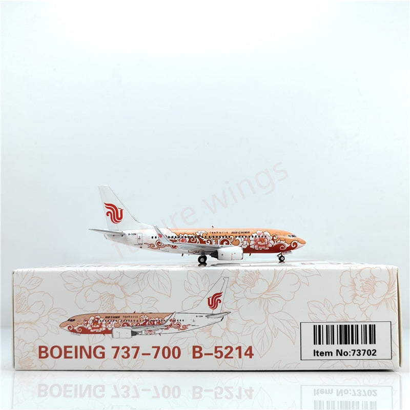1:400 Geministar Air China B737/A320-200 "Peony Livery" Aircraft Model+Free Tractor
