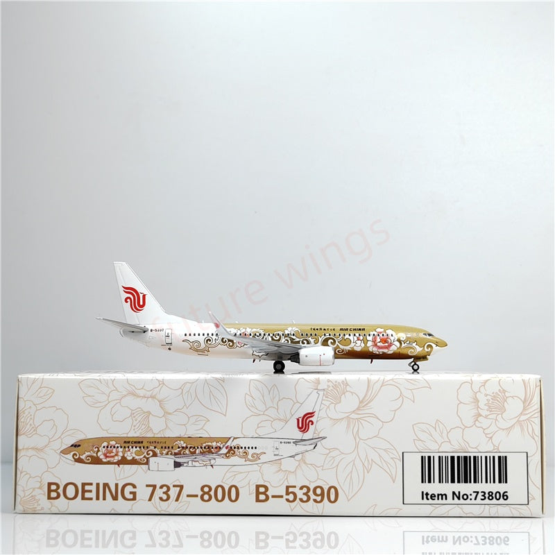 1:400 Geministar Air China B737/A320-200 "Peony Livery" Aircraft Model+Free Tractor