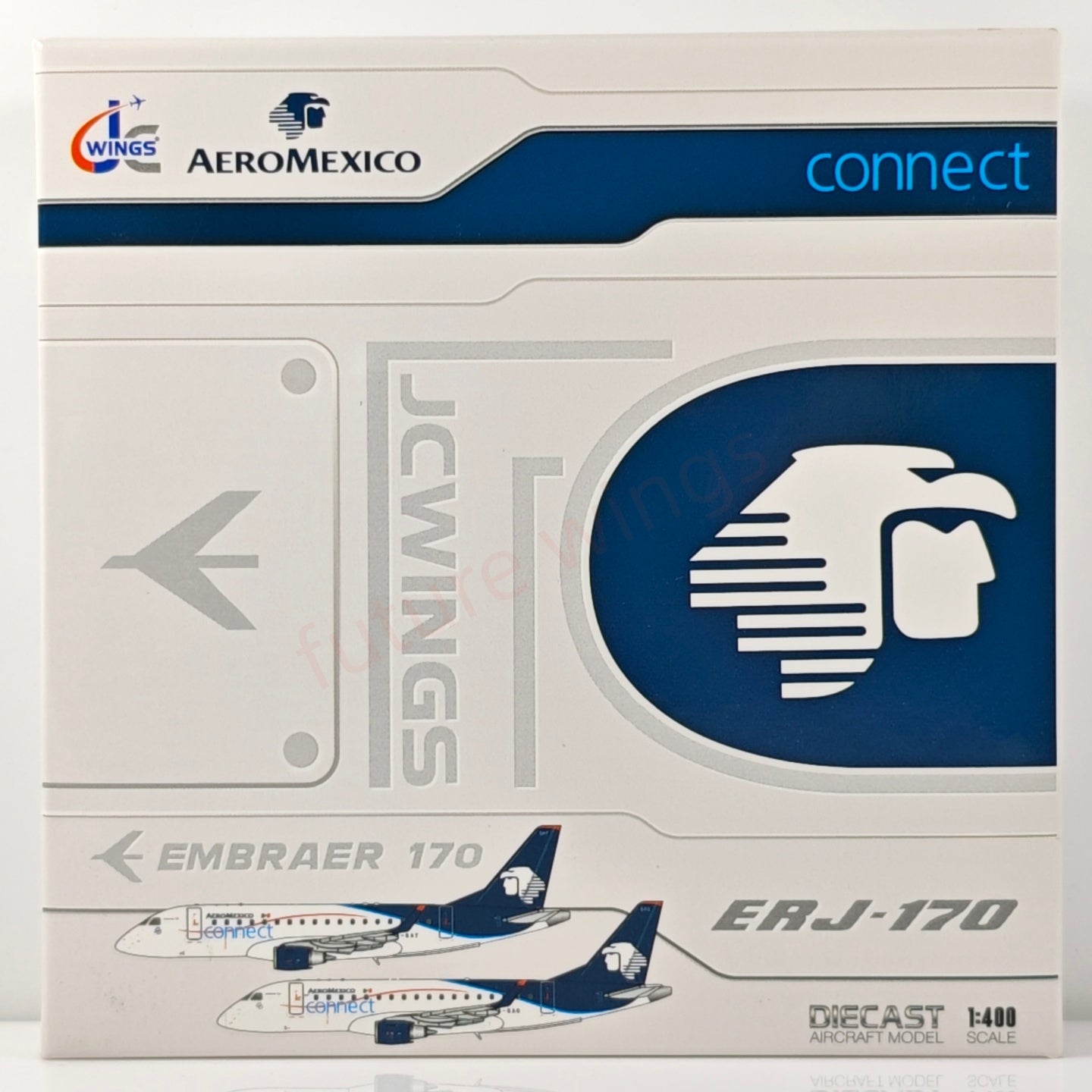 1:400 JC Wings LH4188 AeroMexico ERJ-170LR XA-GAQ Aircraft Model+Free Tractor
