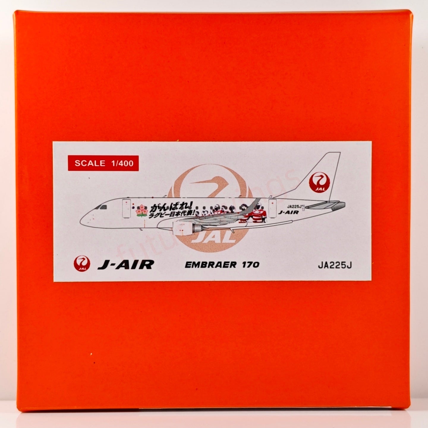 1:400 JC Wings EW4170006 Japan Airlines ERJ-170STD JA225J Aircraft Model+Free Tractor