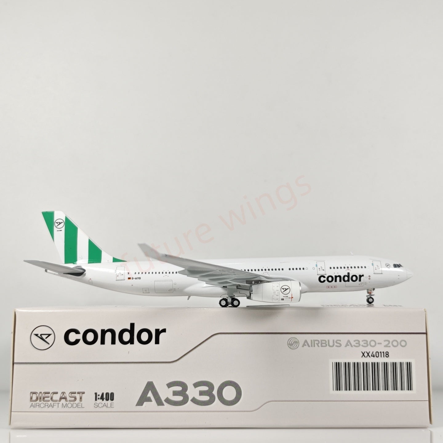 1:400 JC Wings XX40118 Condor A330-200 D-AIYD Aircraft Model+Free Tractor