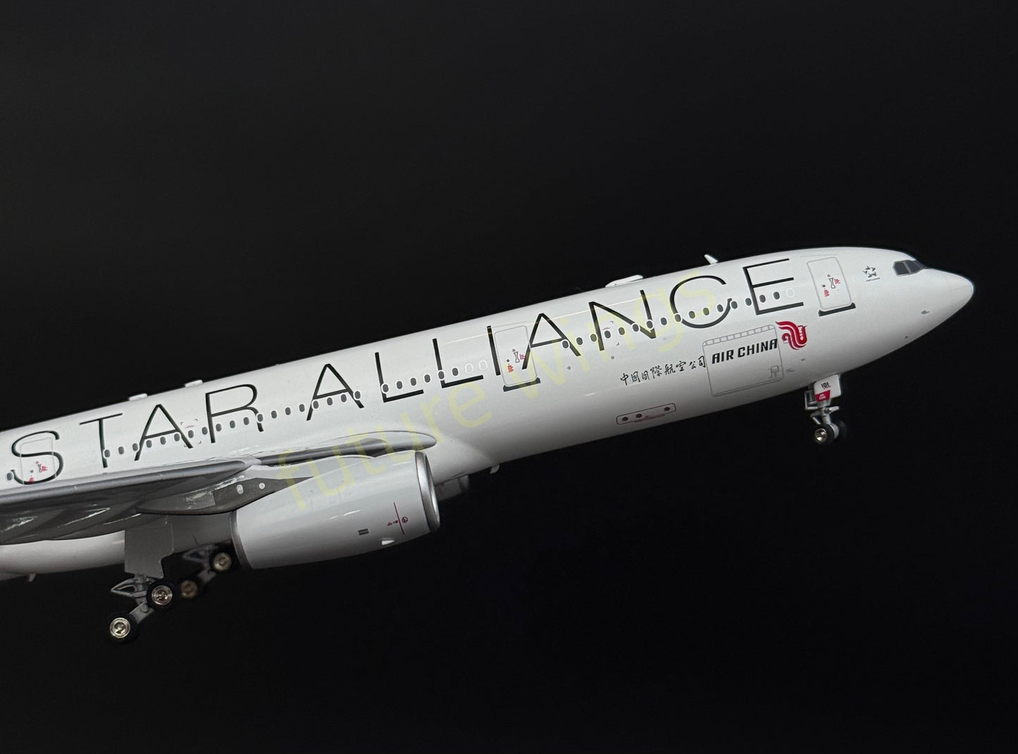 1:200 KJ Models(InFlight200) Air China A330-300 B-6101 "Star Alliance" Aircraft Model With Stand