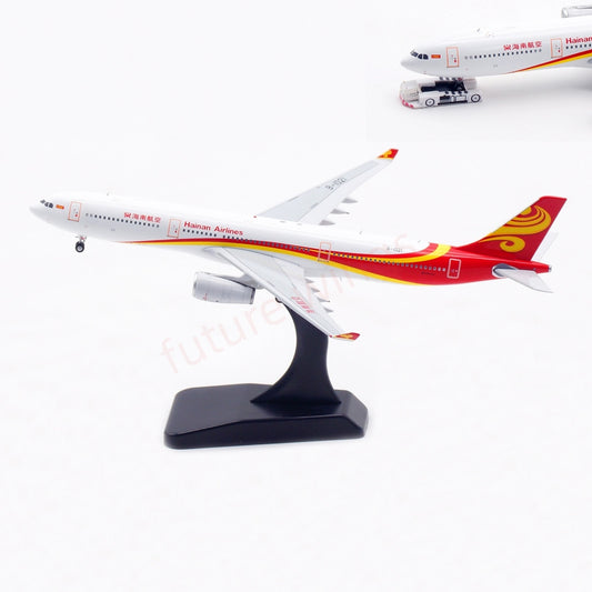 1:400 Aviation400 Hainan Airlines A330-300 B-1021 Aircraft Model Free Tractor+Stand