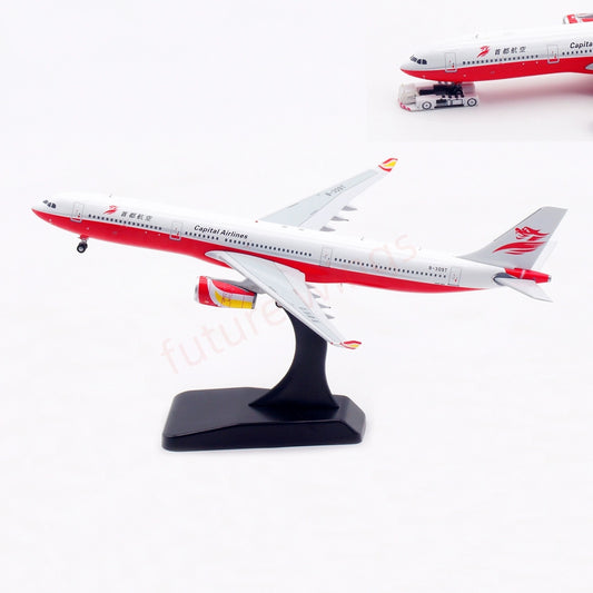 1:400 Aviation400 Capital Airlines A330-300 B-309T Aircraft Model Free Tractor+Stand