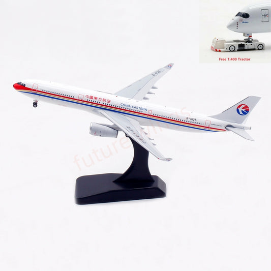 1:400 Aviation400 China Eastern Airlines A330-300 B-6125 B-6095 Aircraft Model Free Tractor+Stand