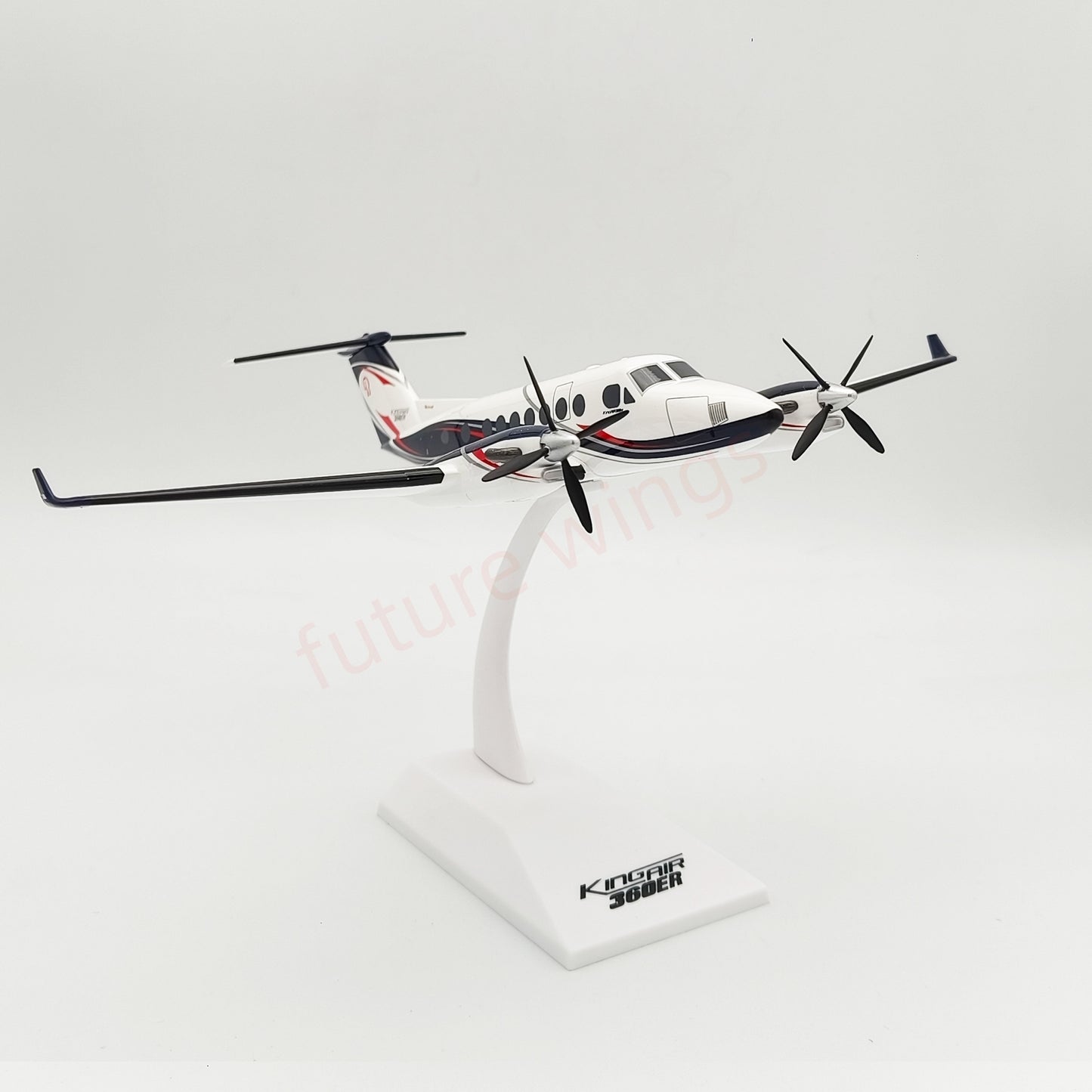 1:35 Aimo Wings KingAir 350i/360ER Aircraft Model With Stand