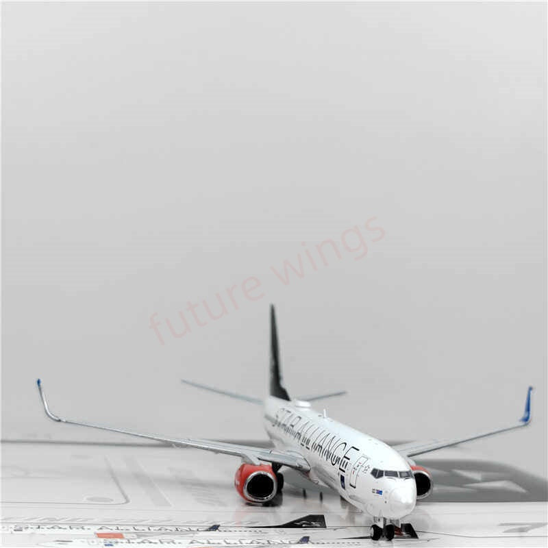 1:400 JC Wings XX40022 SAS B737-800 LN-RRE "STAR ALLIANCE"Aircraft Model+Free Tractor
