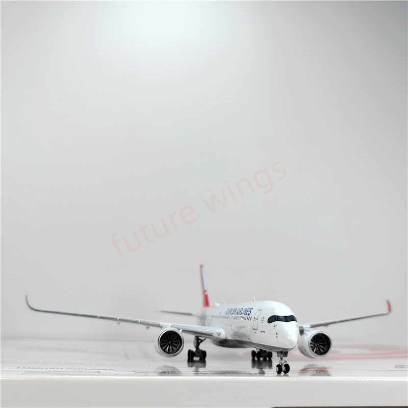 1:400 JC Wings XX40171 Turkish Airlines A350-900 TC-LGH Aircraft Model+Free Tractor