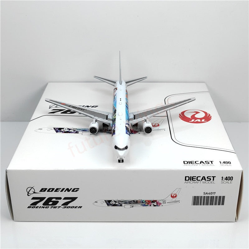 1:400 JC Wings SA4017 JAL B767-300ER JA615J Aircraft Model+Free Tractor