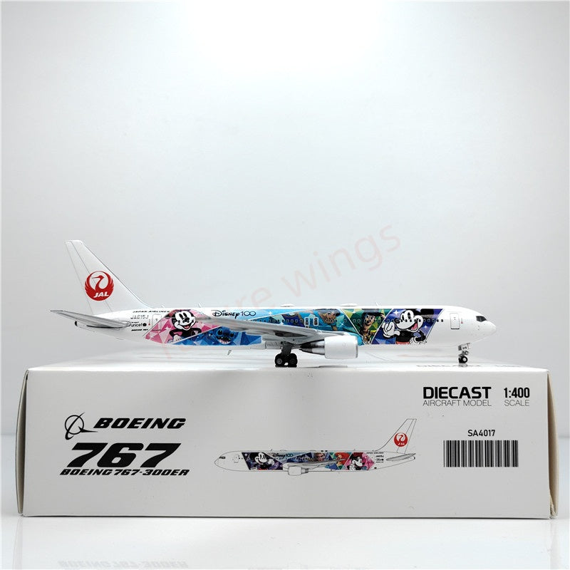 1:400 JC Wings SA4017 JAL B767-300ER JA615J Aircraft Model+Free Tractor