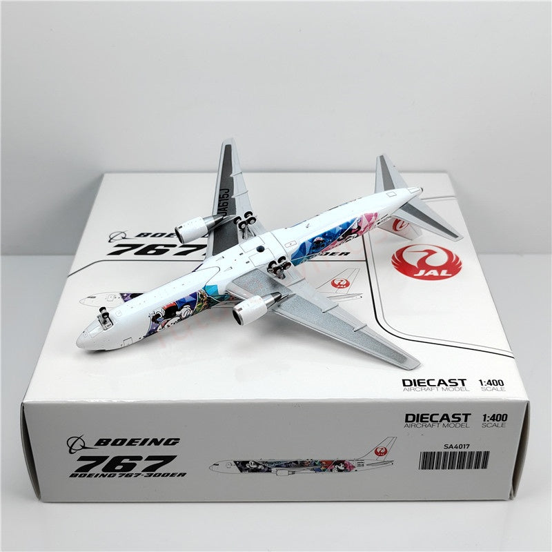 1:400 JC Wings SA4017 JAL B767-300ER JA615J Aircraft Model+Free Tractor