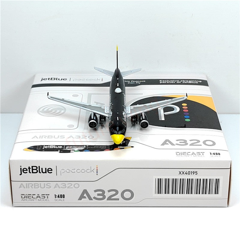 1:400 JC Wings XX40195 Jetblue A320 N706JB Aircraft Model+Free Tractor
