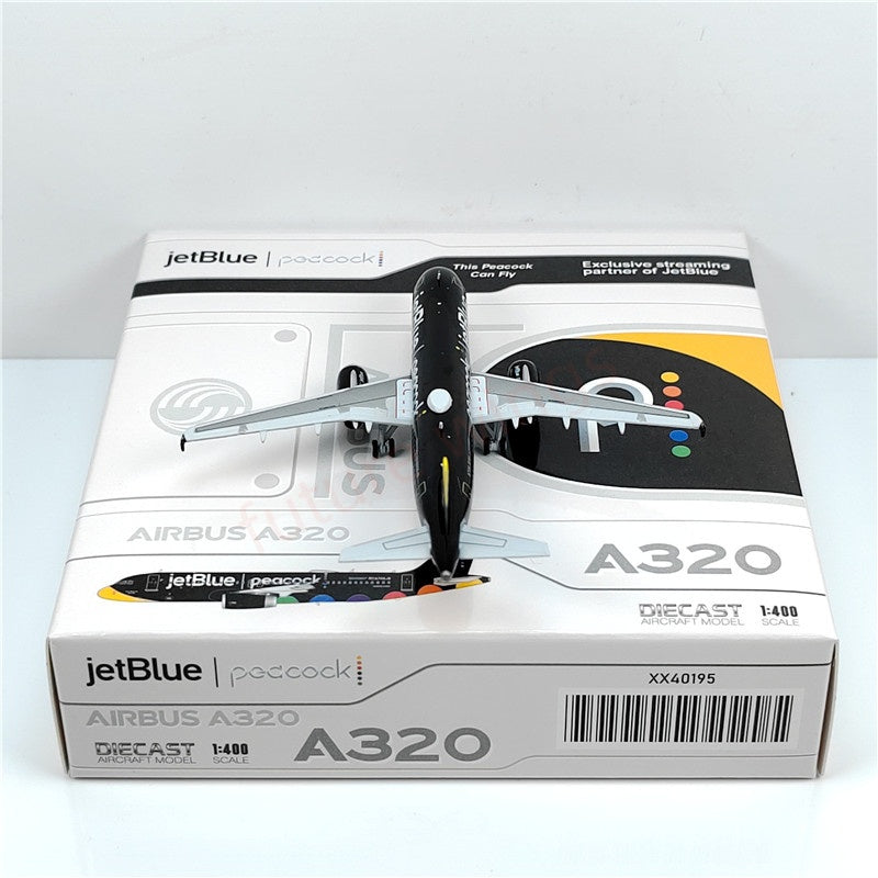 1:400 JC Wings XX40195 Jetblue A320 N706JB Aircraft Model+Free Tractor