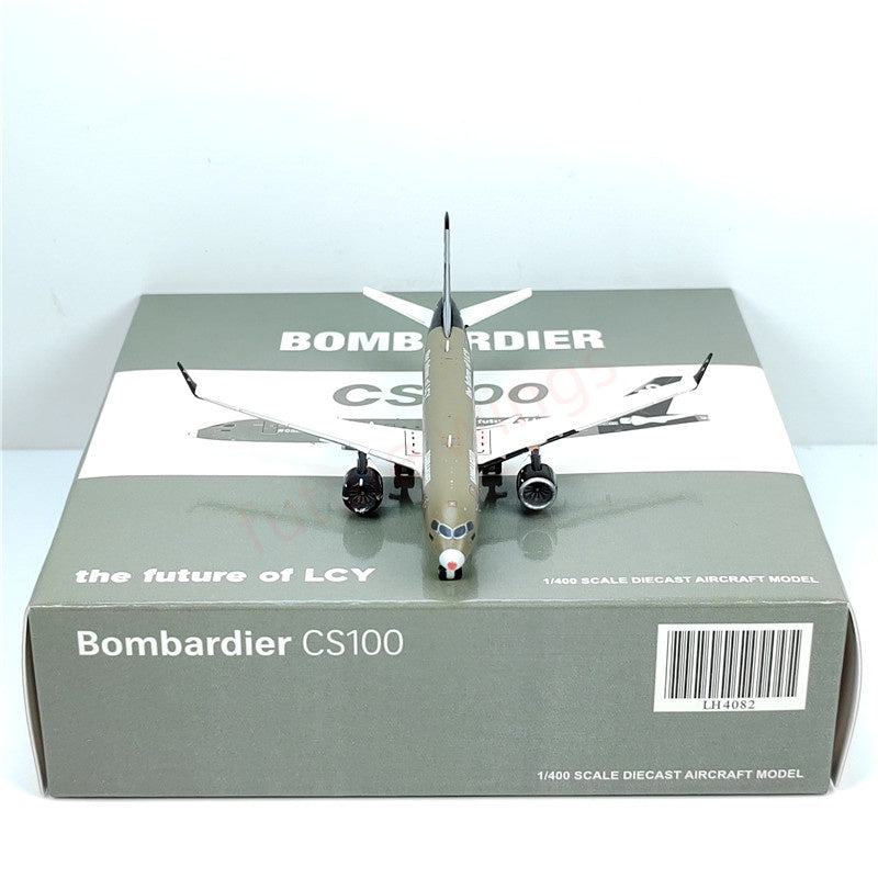1:400 JC Wings LH4082 Bombardier CS100 C-GWYD Aircraft Model+Free Tractor
