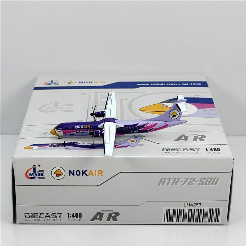 1:400 JC Wings LH4257 Nok Air ATR-72 HS-DRD Aircraft Model+Free Tractor