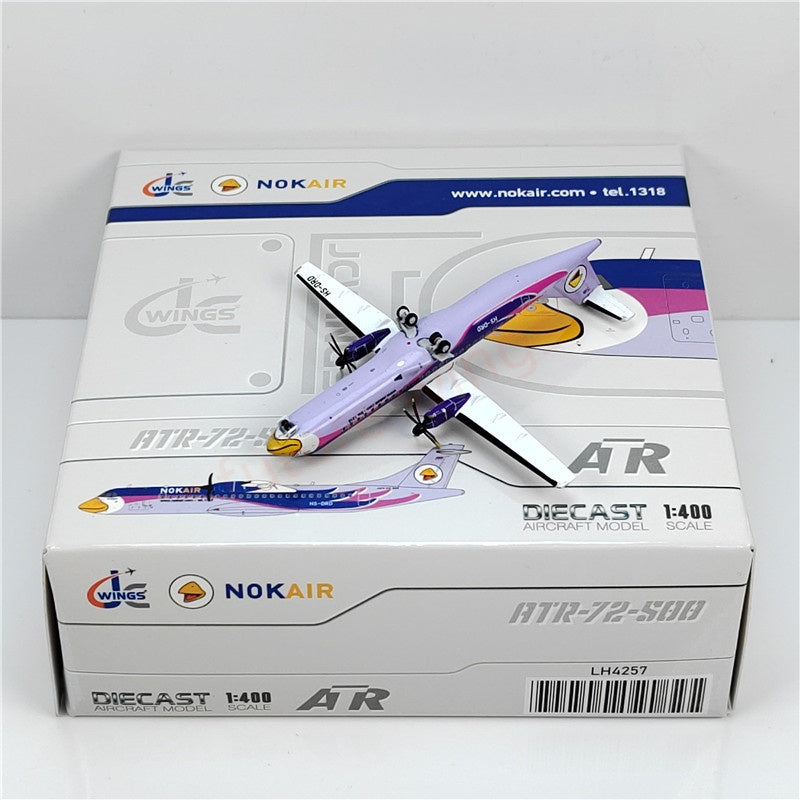 1:400 JC Wings LH4257 Nok Air ATR-72 HS-DRD Aircraft Model+Free Tractor
