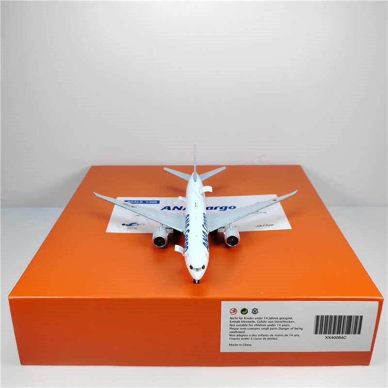 1:400 JC Wings XX40084C ANA B777F JA772F Aircraft Model+Free Tractor