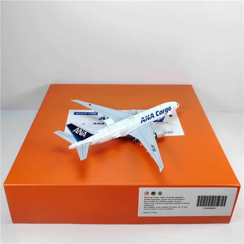 1:400 JC Wings XX40084C ANA B777F JA772F Aircraft Model+Free Tractor