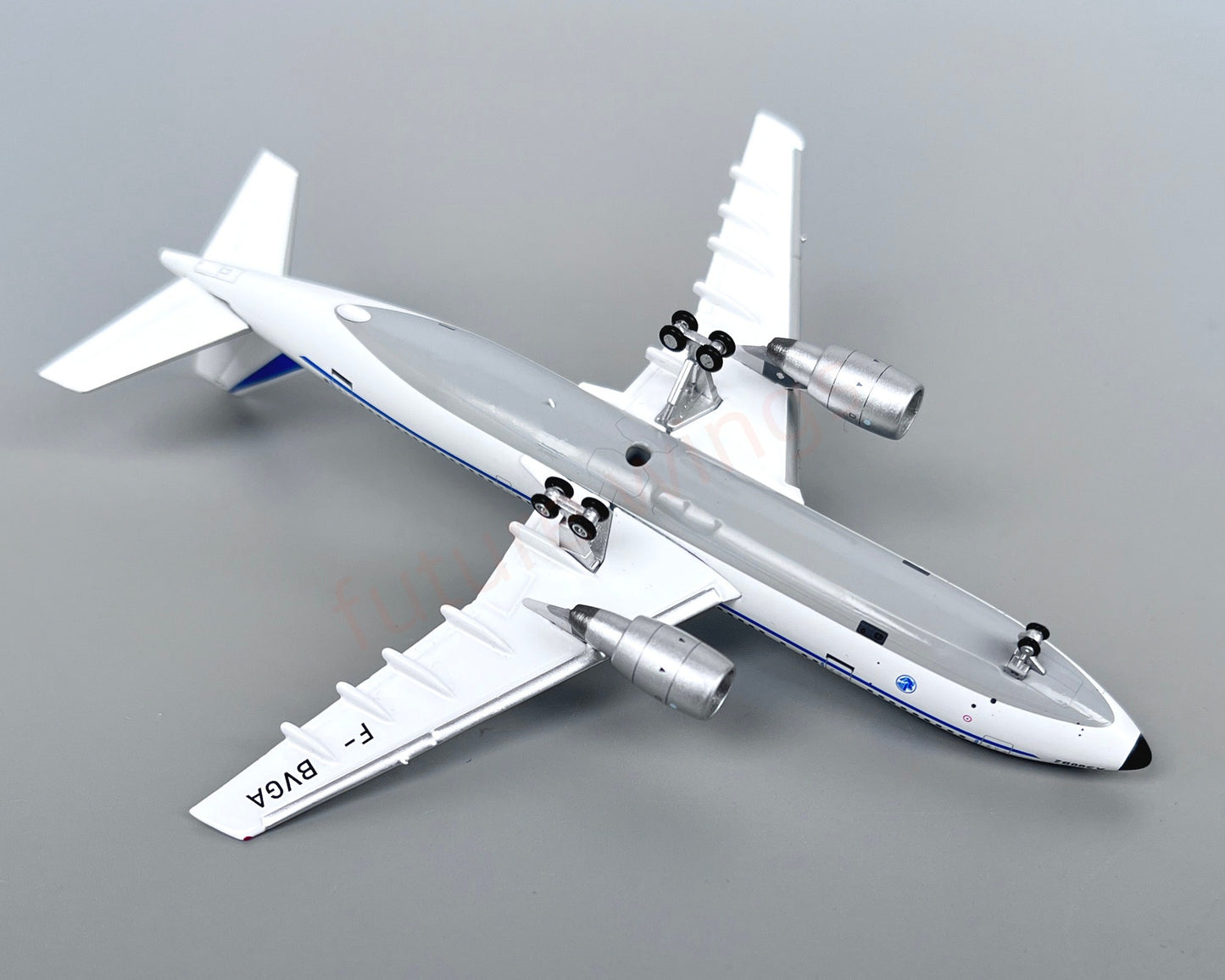 1:400 Yu Model YU30002 Air France A300B2 F-BVGA Aircraft Model+Free Tractor