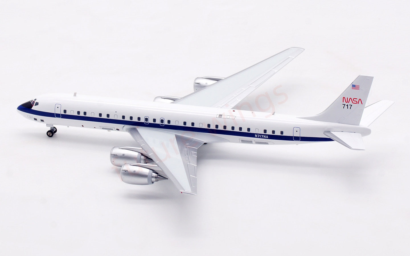 1:200 InFlight200 NASA DC-8-72 N717NA Diecast Aircraft Model With Stand