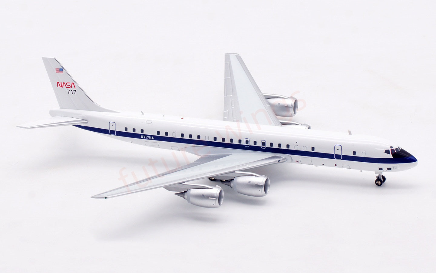 1:200 InFlight200 NASA DC-8-72 N717NA Diecast Aircraft Model With Stand