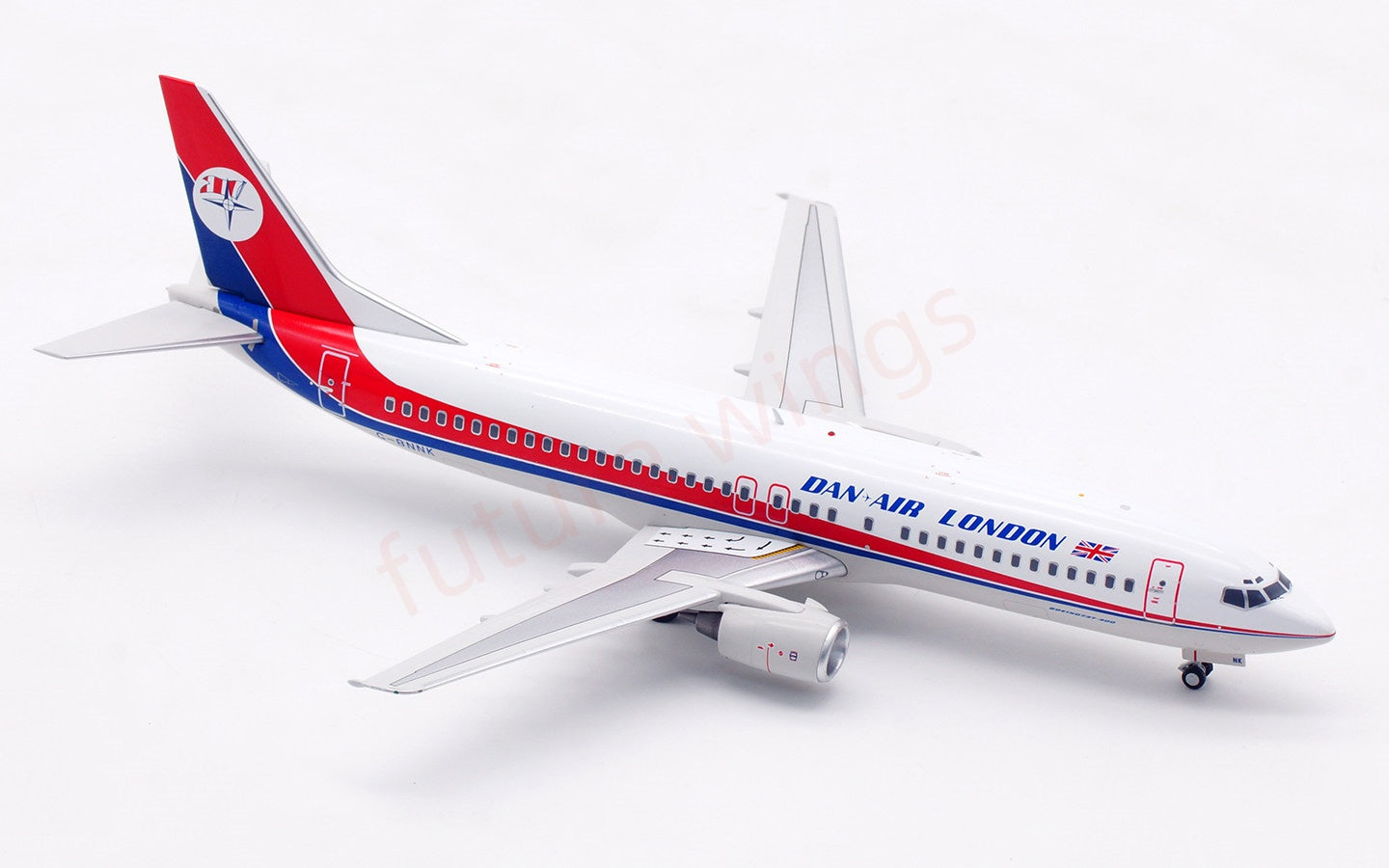 1:200 InFlight200 Dan Air London B737-400 G-BNNK Diecast Aircraft Model