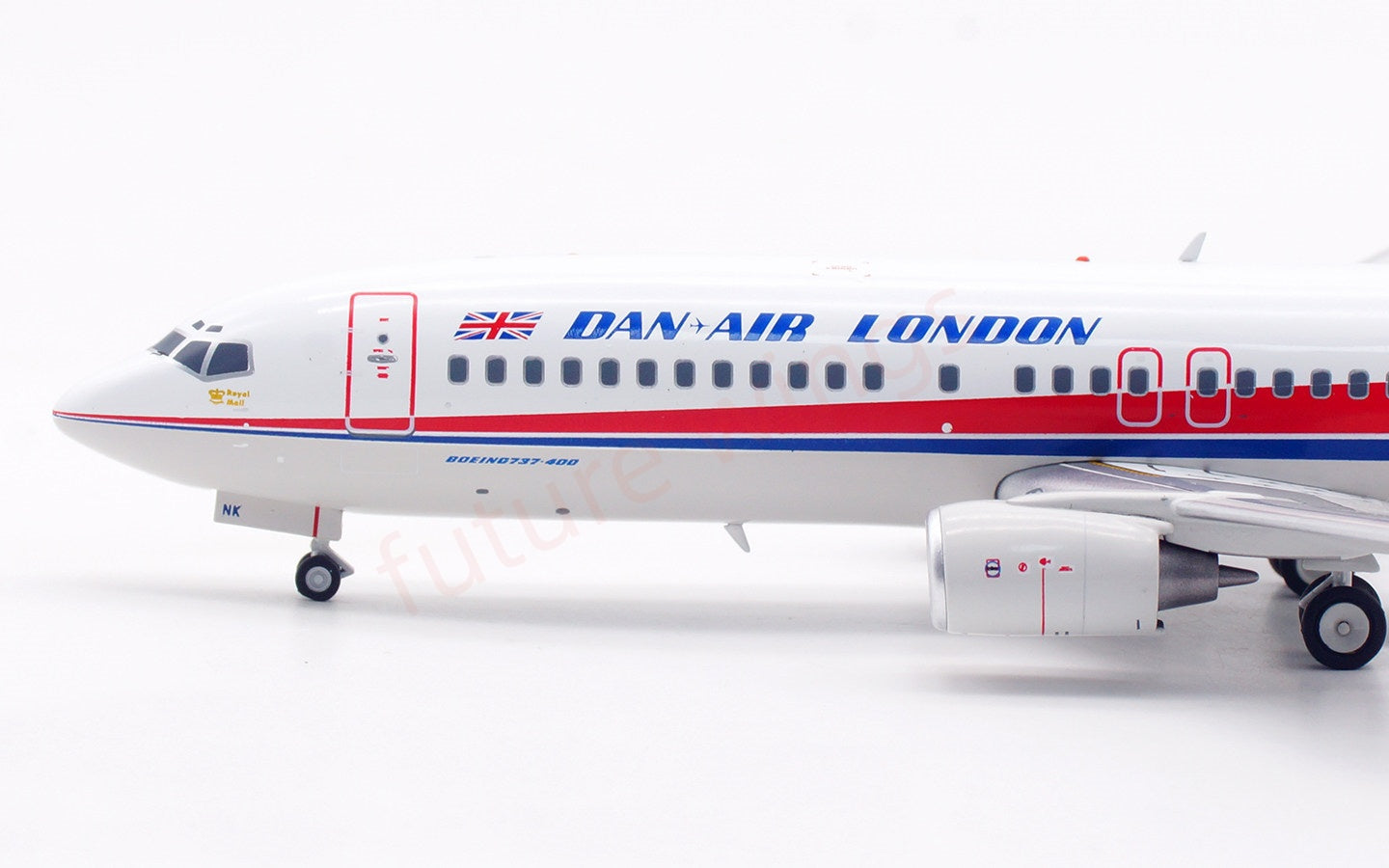 1:200 InFlight200 Dan Air London B737-400 G-BNNK Diecast Aircraft Model