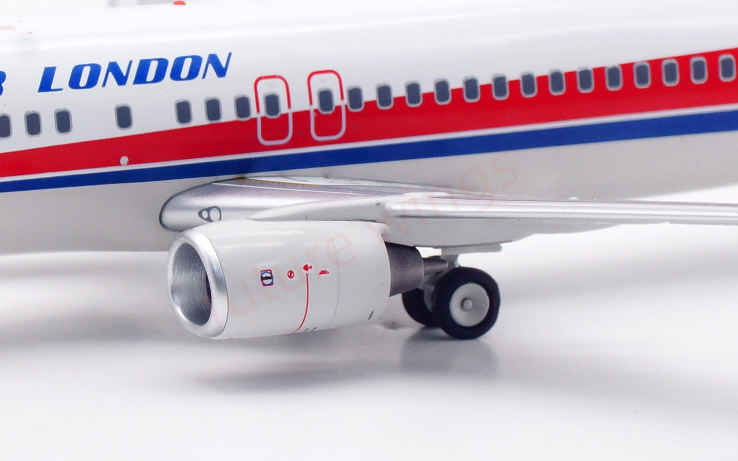 1:200 InFlight200 Dan Air London B737-400 G-BNNK Diecast Aircraft Model
