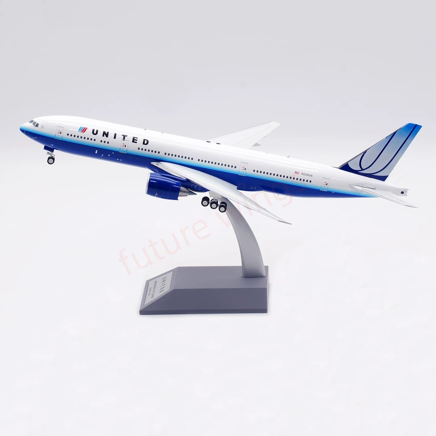 1:200 InFlight200 United Airlines B777-200 N220UA Diecast Aircraft Model