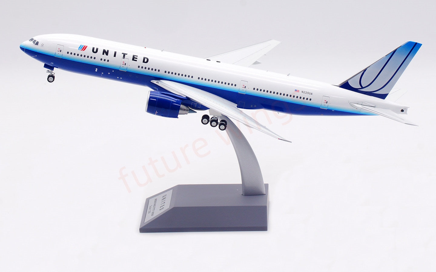 1:200 InFlight200 United Airlines B777-200 N220UA Diecast Aircraft Model
