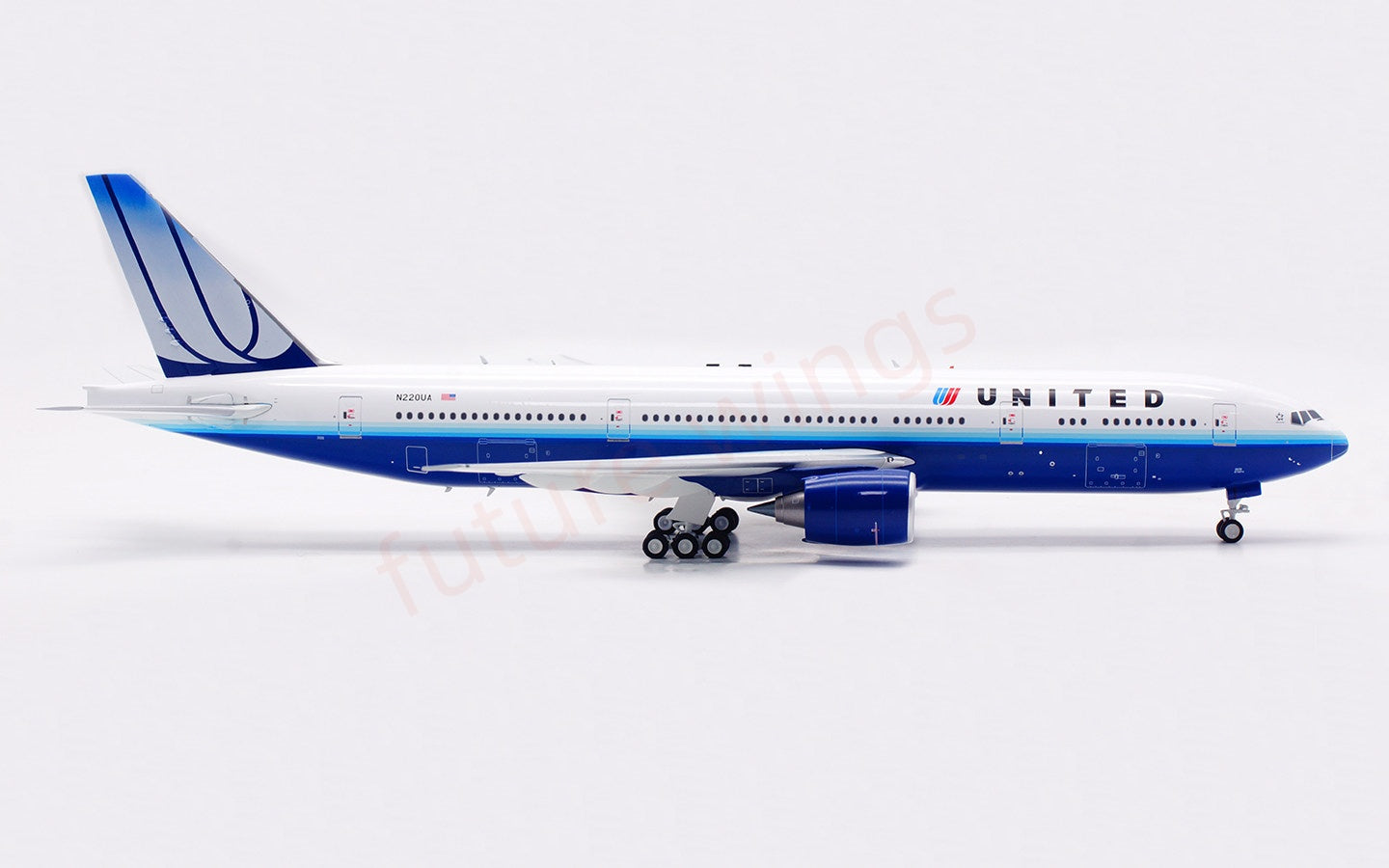 1:200 InFlight200 United Airlines B777-200 N220UA Diecast Aircraft Model