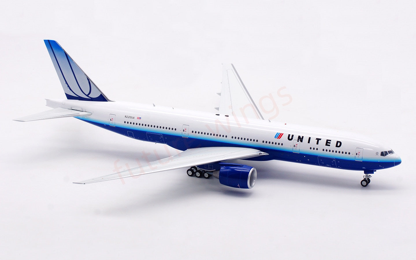 1:200 InFlight200 United Airlines B777-200 N220UA Diecast Aircraft Model