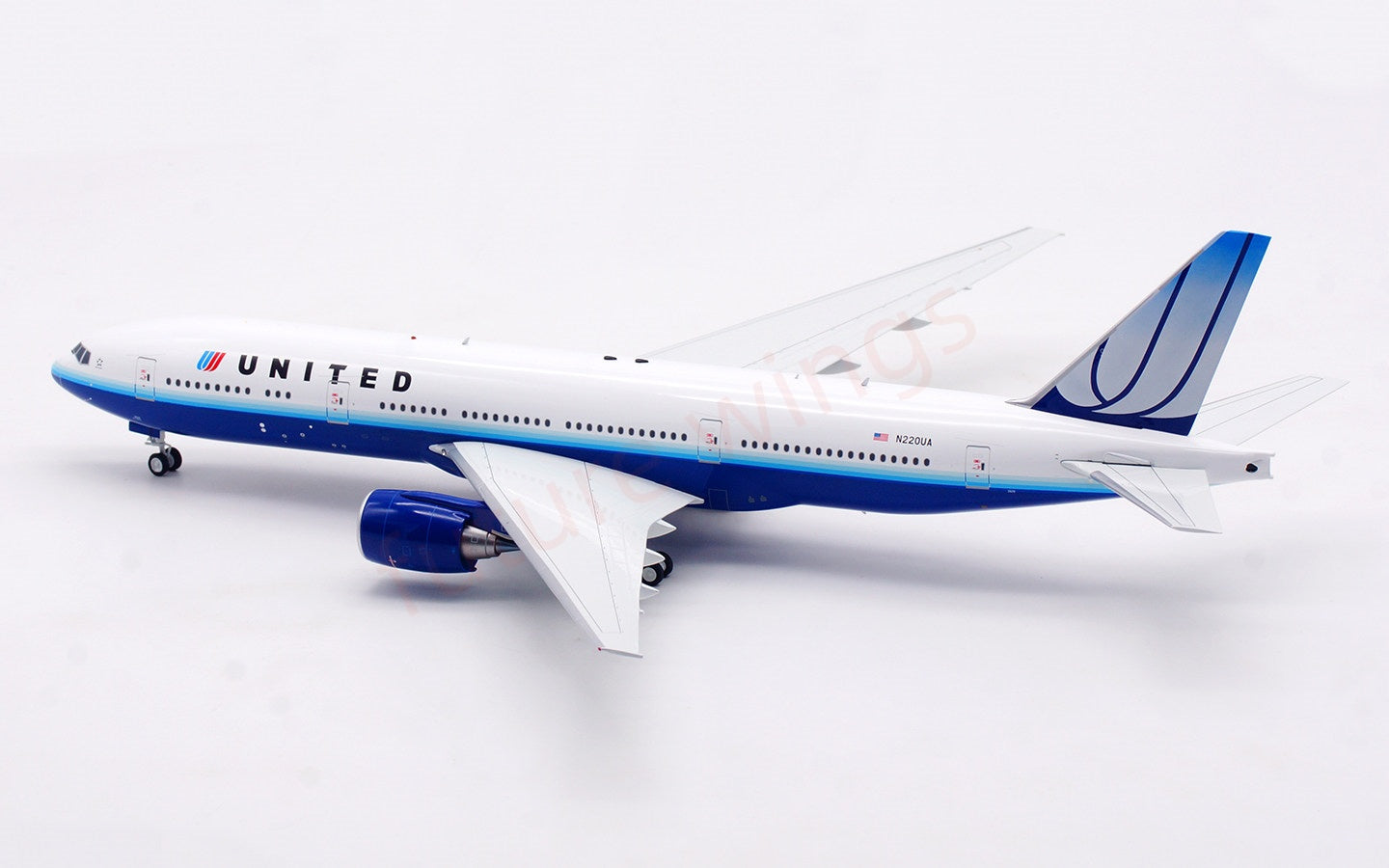 1:200 InFlight200 United Airlines B777-200 N220UA Diecast Aircraft Model