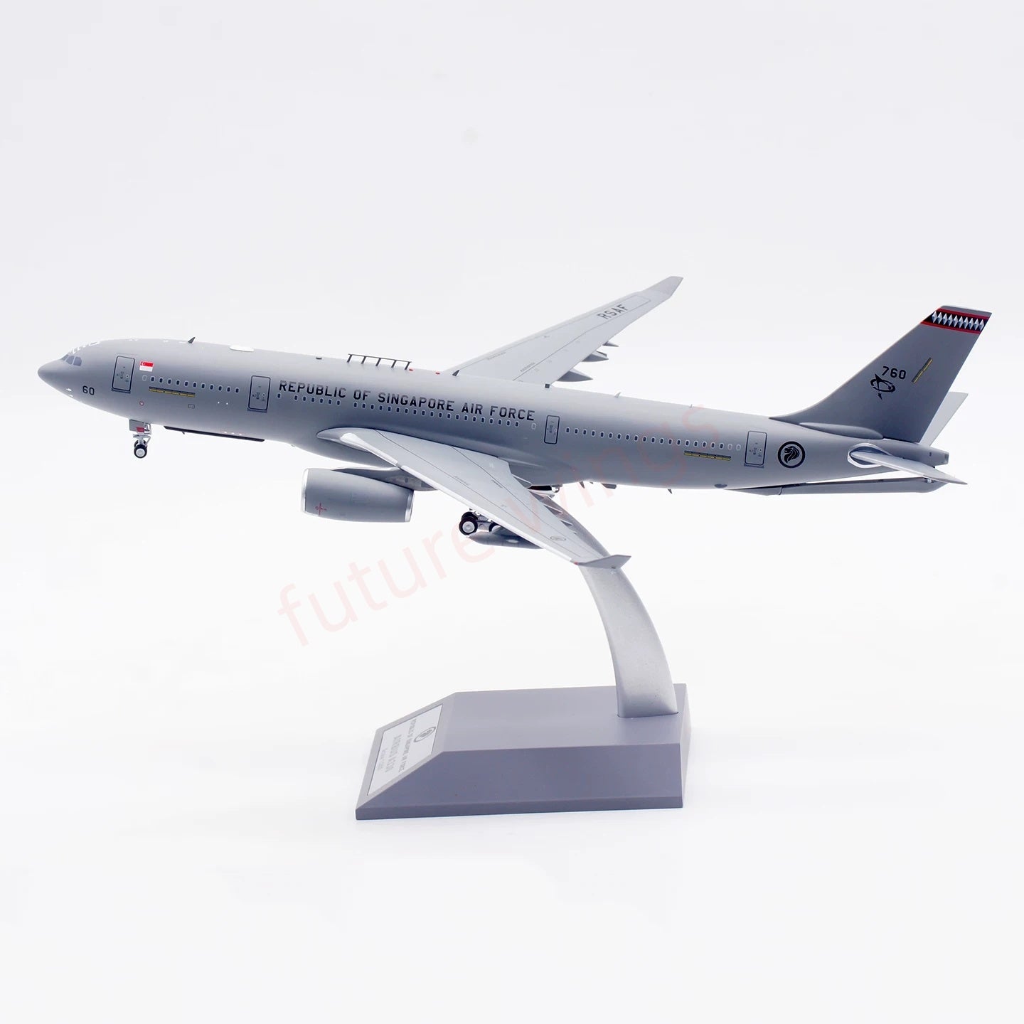 1:200 InFlight200 Singapore Air Force A330-200 760 Aircraft Model With Stand